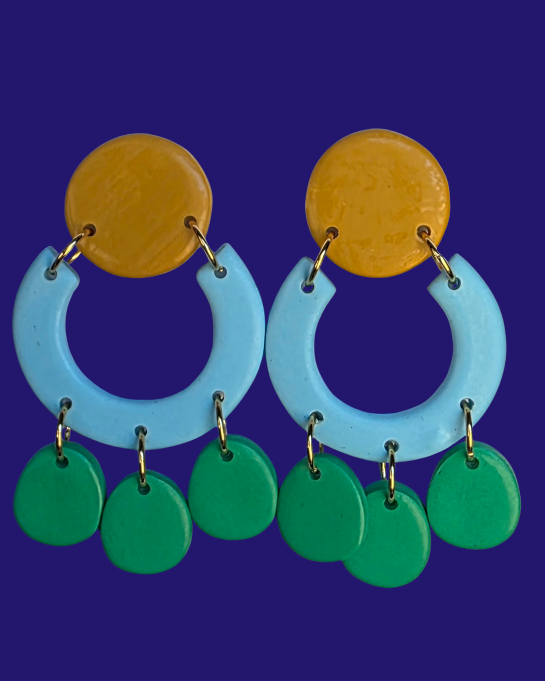 ITTY BITTY BETTY'S ~ Green, Mustard, Baby Blue