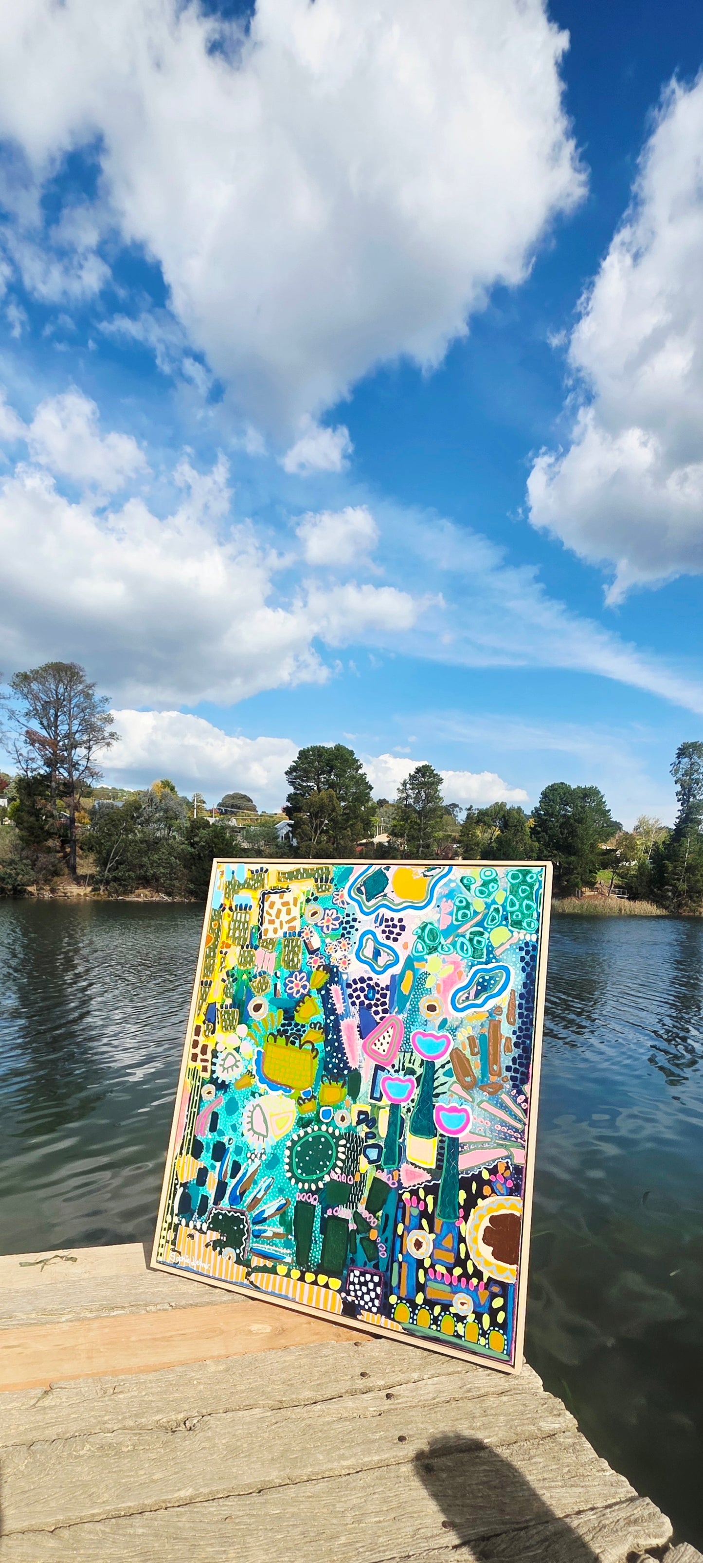 Chaos & Bloom.                            Original Artwork                120cm x 100cm