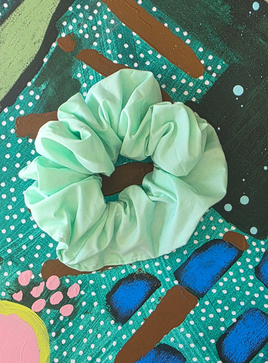 JUMBO SCRUNCHIE ~ Mint