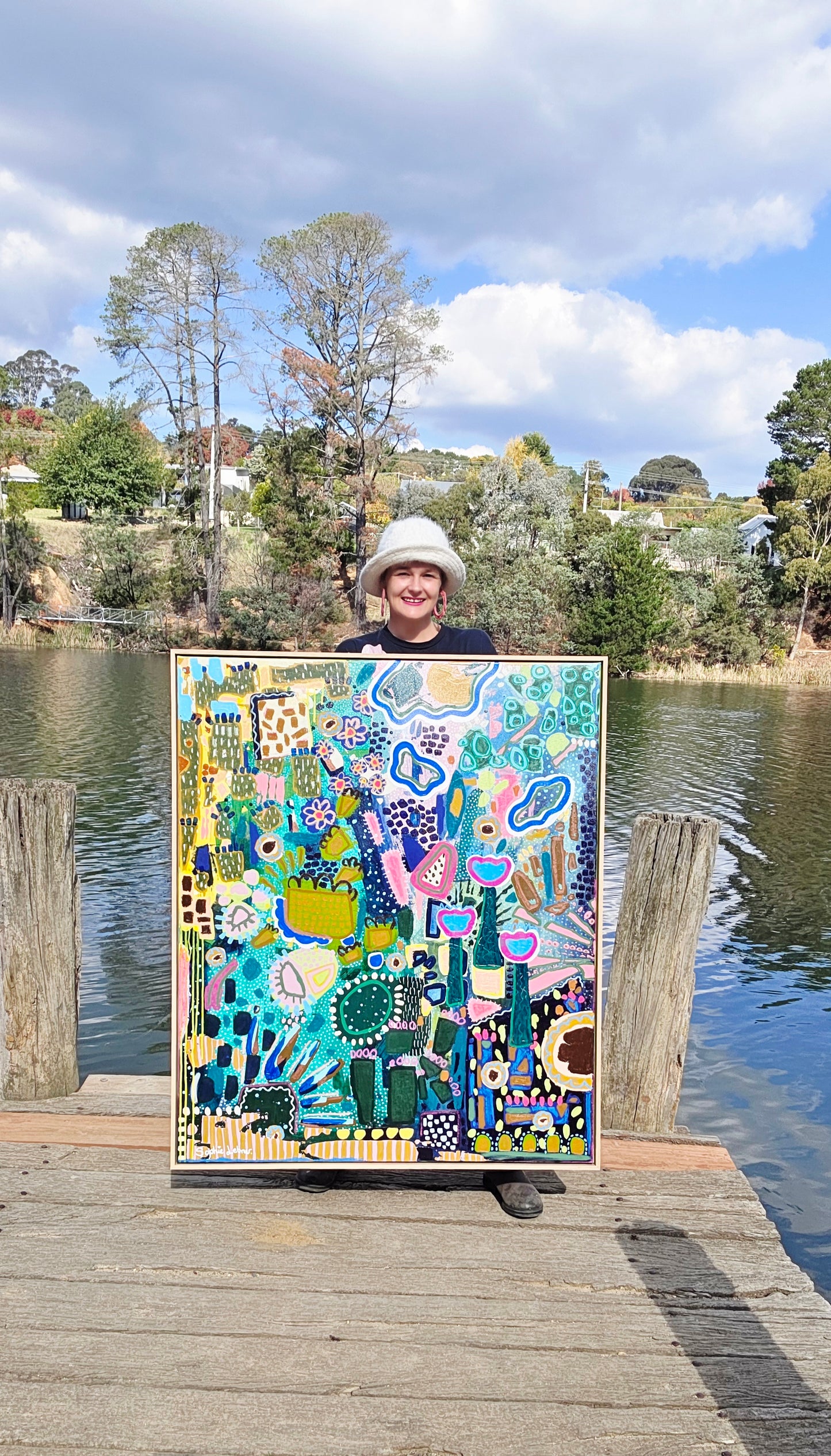 Chaos & Bloom.                            Original Artwork                120cm x 100cm