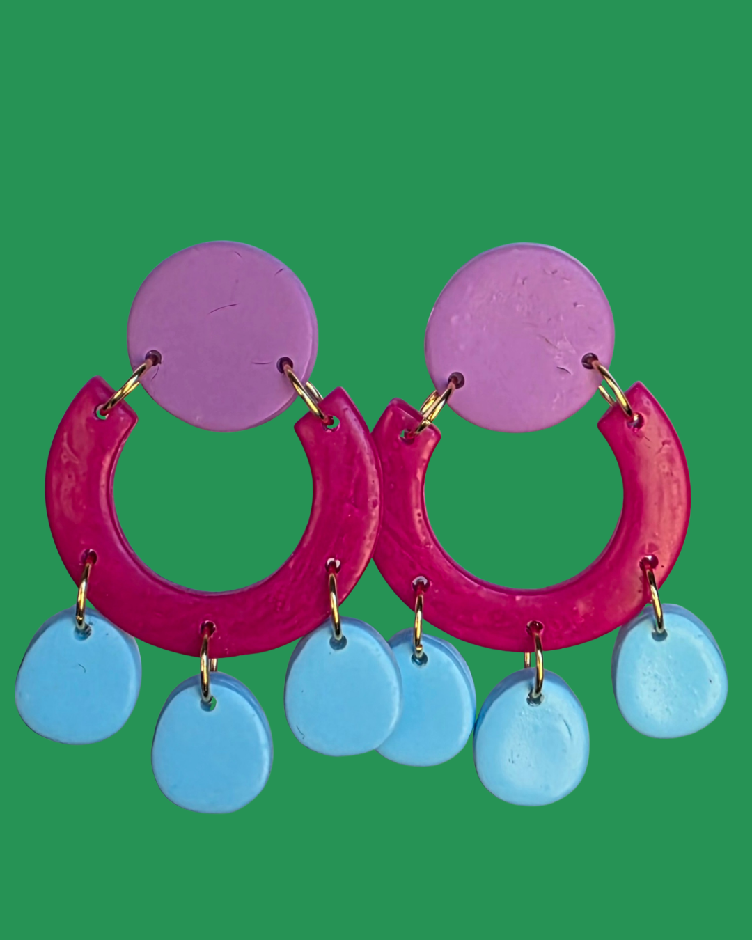 ITTY BITTY BETTY'S ~ Fuchsia, Baby Blue, Lilac