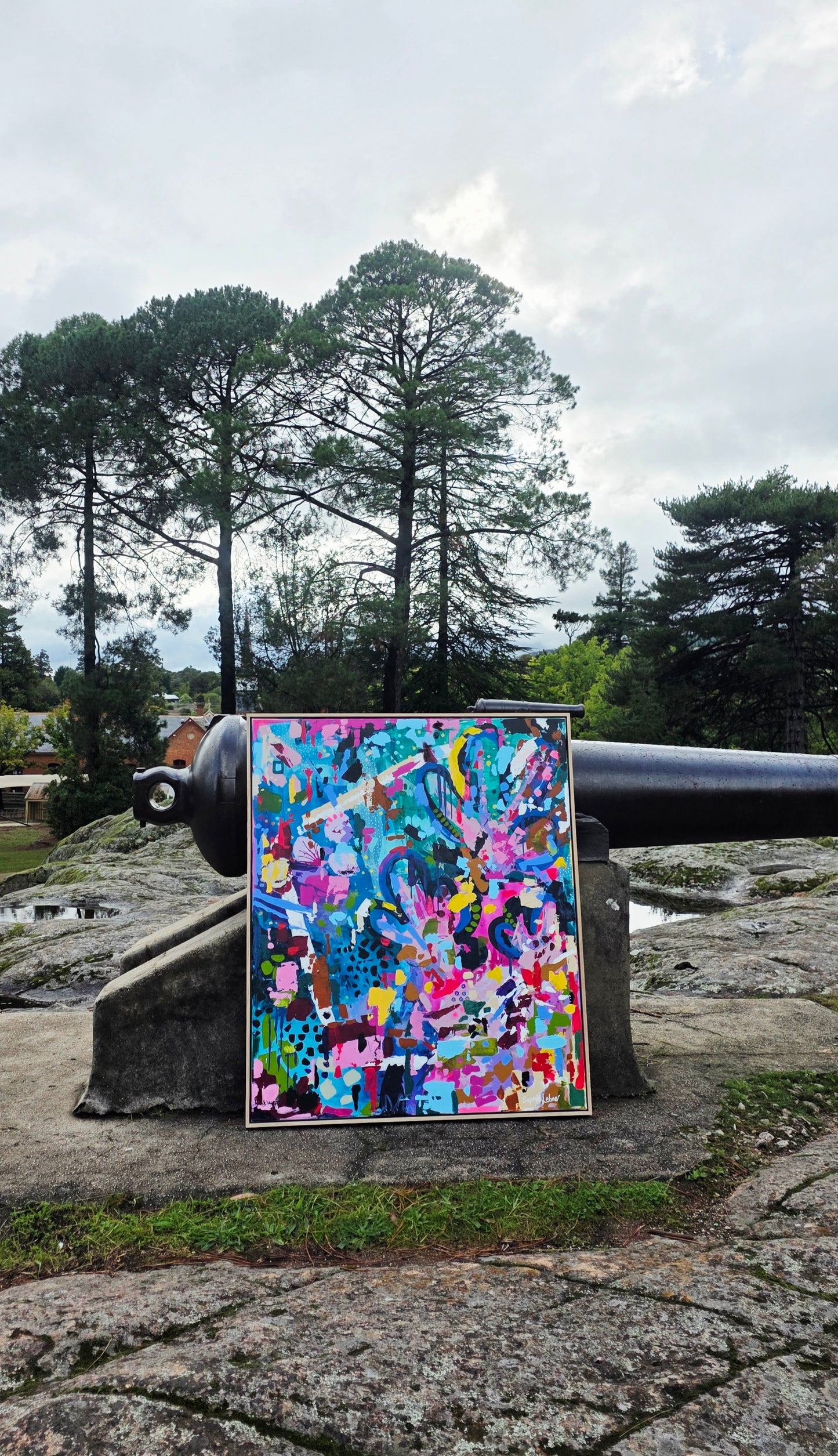 Purposeful Chaos.                       ORIGINAL ARTWORK      120cm x 100cm