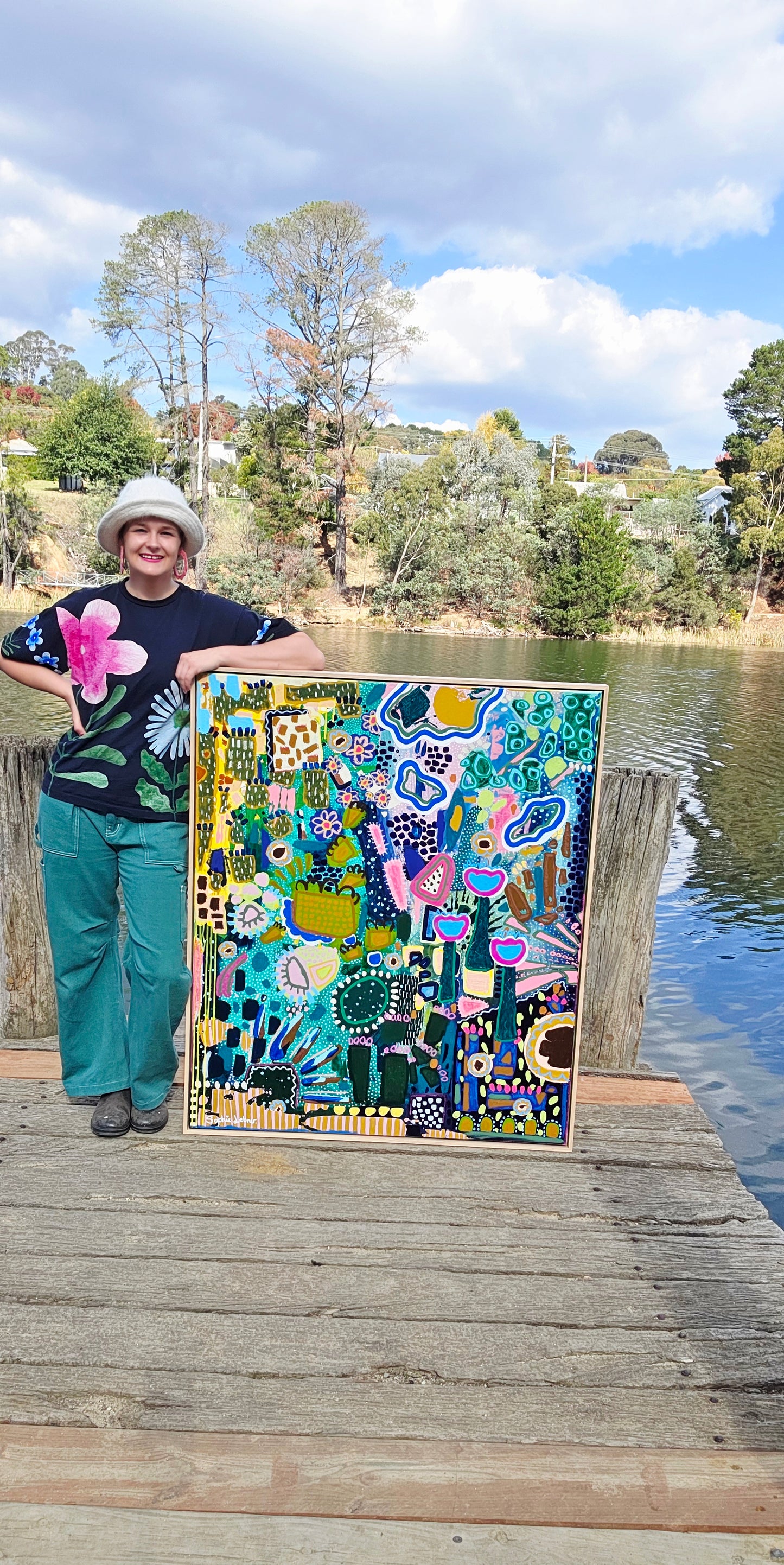 Chaos & Bloom.                            Original Artwork                120cm x 100cm