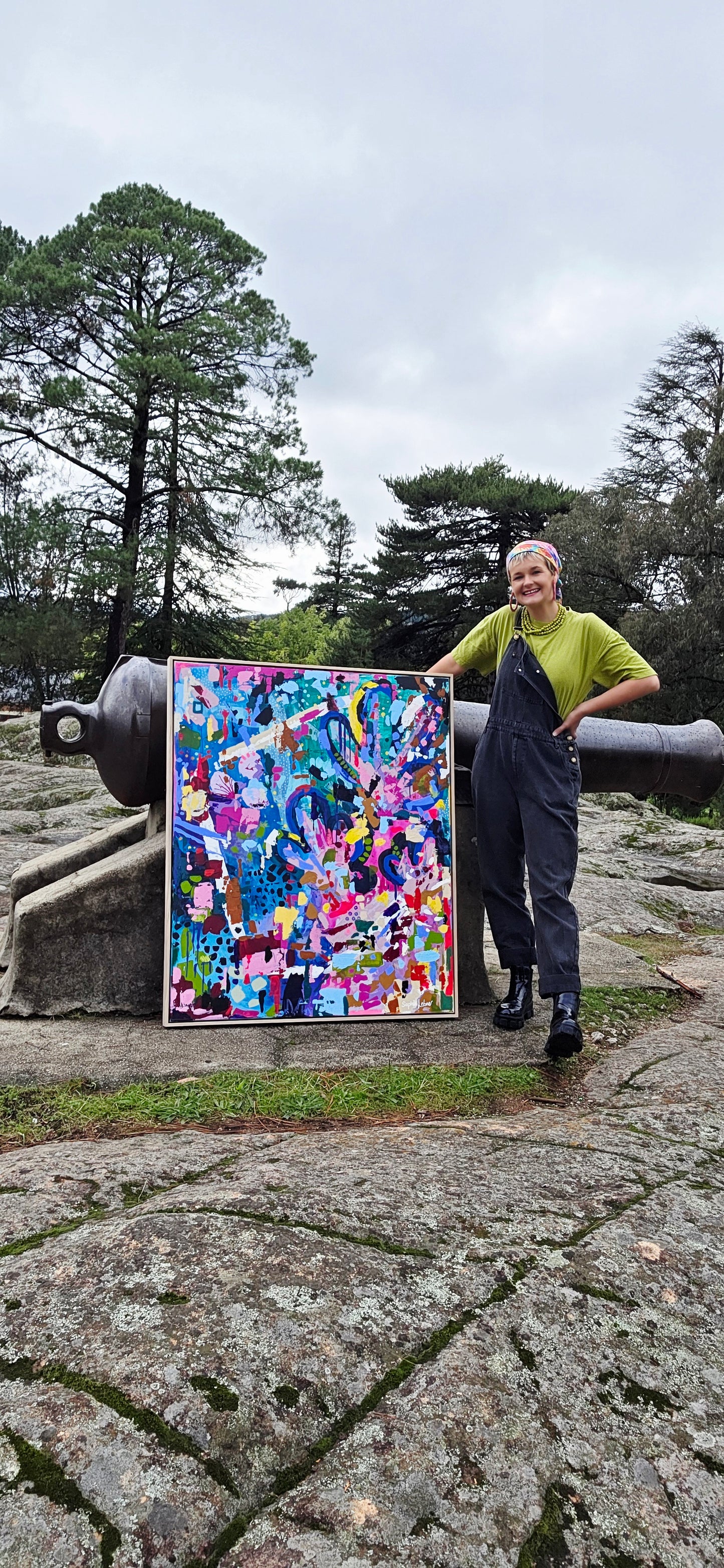 Purposeful Chaos.                       ORIGINAL ARTWORK      120cm x 100cm