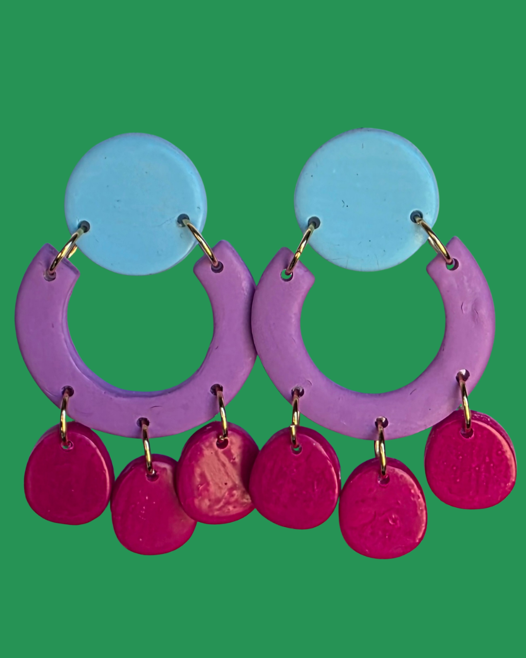 ITTY BITTY BETTY'S ~ Fuchsia, Baby Blue, Lilac